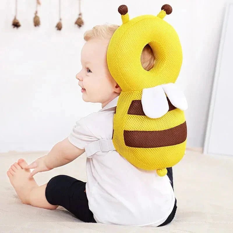 Coussin Bébé - BabyHeadBackProtector™ - Jaune - Nouveaute bebe