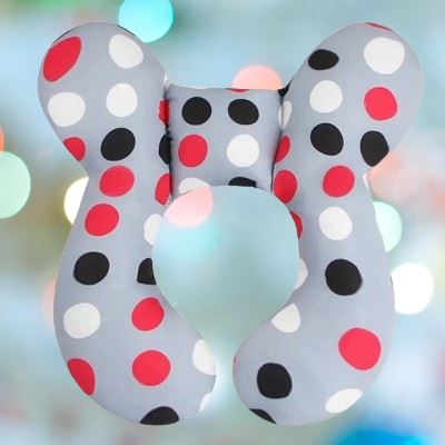 Coussin Bébé - BabyTravelPillow™ - Pastille - Nouveaute bebe