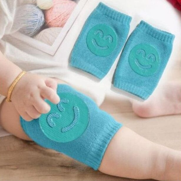 Genouillères - TotiPads™ - SmileyTurquoise - Nouveaute bebe