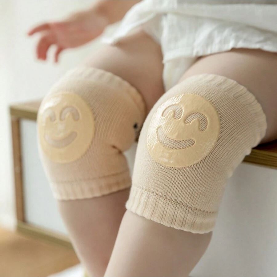 Genouillères - TotiPads™ - SmileyBeige - Nouveaute bebe