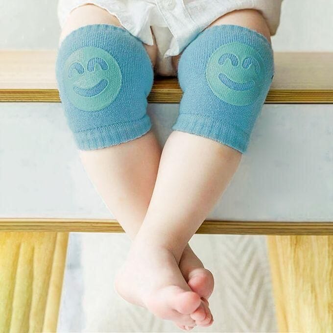 Genouillères - TotiPads™ - SmileyTurquoise - Nouveaute bebe